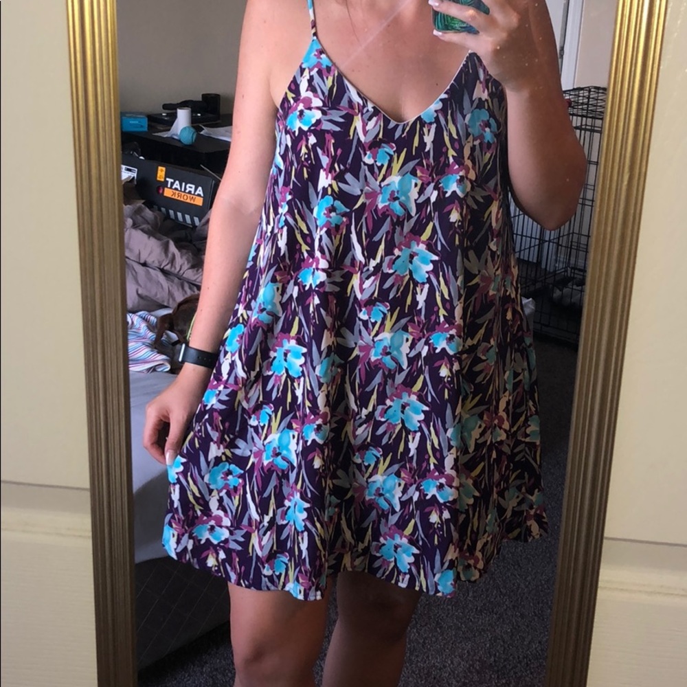 Purple sun dress